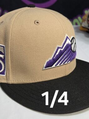 🔴SOLD🔴New Era 7 1/4 - Two Tone Colorado Rockies